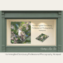Hummingbird Sanctuary Professional Photography  Notizblock