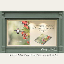 Hummingbird Sanctuary Professional Photography  Notizblock
