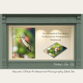 Hummingbird Sanctuary Professional Photography  Notizblock