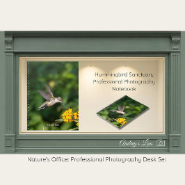 Hummingbird Sanctuary Professional Photography  Notizblock