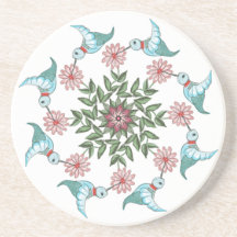 Hummingbird Sandstone Untersetzer
