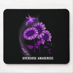 Hummingbird Sonnenblumen Überdosierung Bewusstsein Mousepad