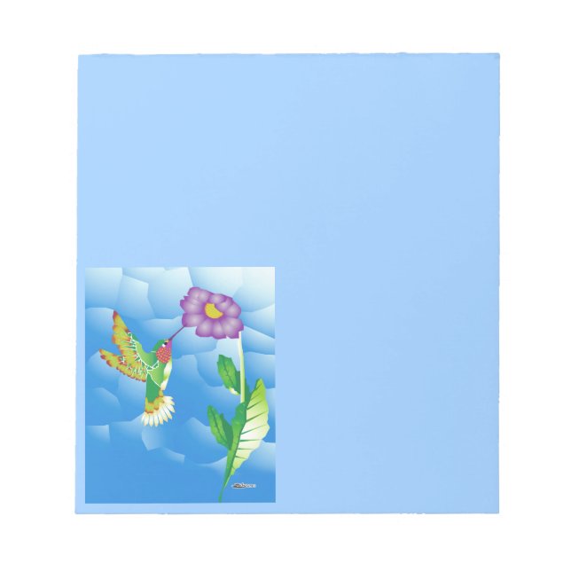 Hummingbird: stilisiert notizblock (Vorderseite)