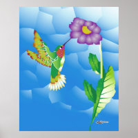 Hummingbird: stilisiert
