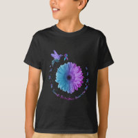 Hummingbird Sunflower Suicide Prevention Awareness