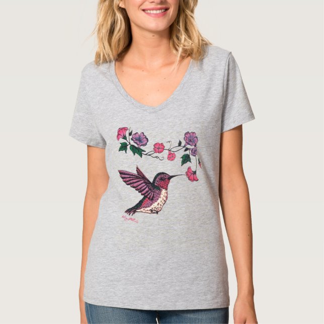 Hummingbird-T - Shirt (Vorderseite)