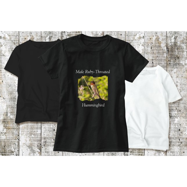 Hummingbird T - Shirt Male Ruby-Throated (Von Creator hochgeladen)