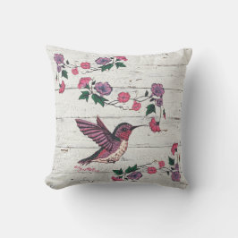 Hummingbird Throw Kissen
