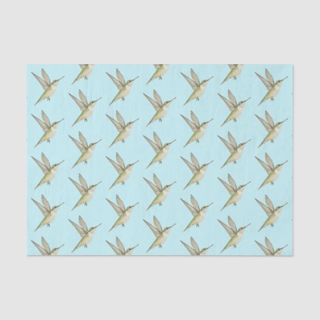 Hummingbird Tissue Paper Seidenpapier (Vorderseite)