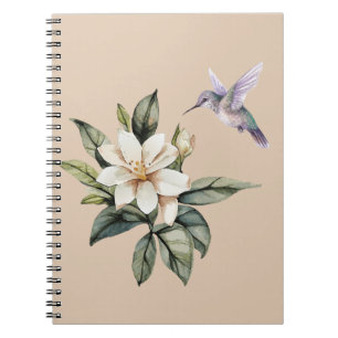 Hummingbird und Jasmine Notizblock