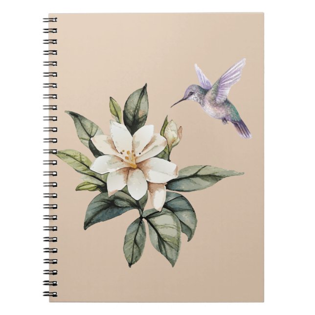 Hummingbird und Jasmine Notizblock (Vorderseite)