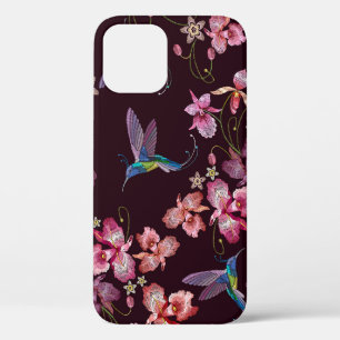 Hummingbird und Orchideen, tropische nahtlose Mode Case-Mate iPhone Hülle