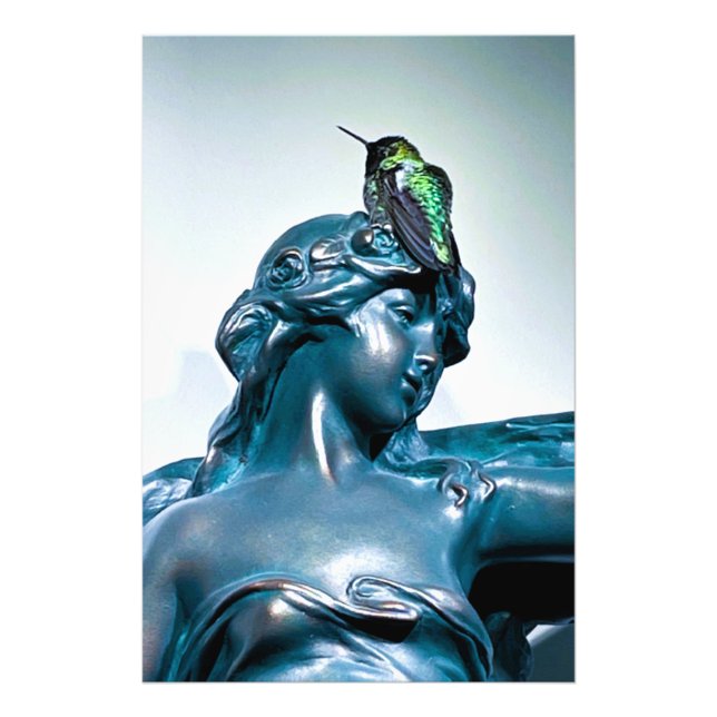 hummingbird view Photo Enlargement Fotodruck (Vorne)