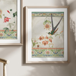 Hummingbird Vintag Chinoiserie Entdeckungsreise Seidenpapier