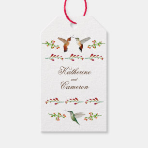 Hummingbird Wedding Geschenkanhänger