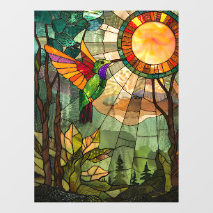 Hummingbird Window Cloning Fensteraufkleber