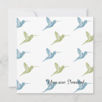 Hummingbirds Birthday