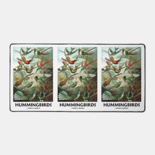 Hummingbirds Ernest Haeckel Artforms der Natur Schreibtischunterlage