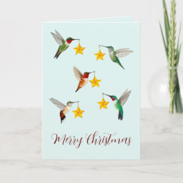 Hummingbirds Frohe Weihnachten