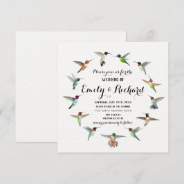 Hummingbirds Hochzeit Einladung