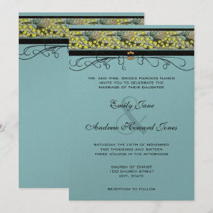 Hummingbirds & Maidenhair Faire-part de mariage