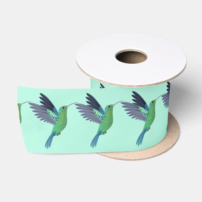 Hummingbirds Ribbon Satinband (Spule)