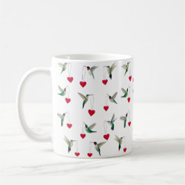 Hummingbirds Valentine's Day Kaffeetasse