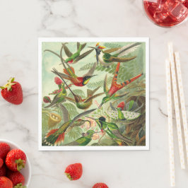 Hummingbirds von Ernst Haeckel Serviette