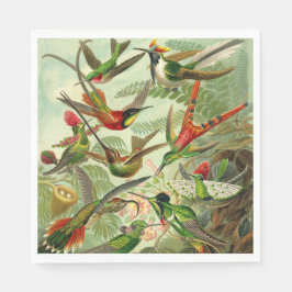 Hummingbirds von Ernst Haeckel Serviette