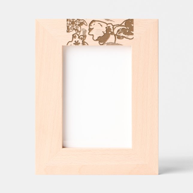 Hummingbirds Wedding Geätzte Rahmen (Vorderseite)