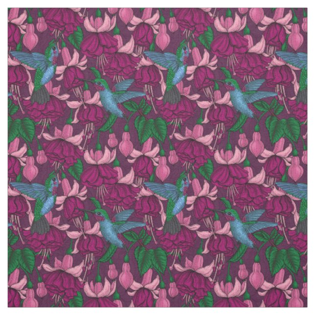 Hummingger Garten Stoff (Muster)
