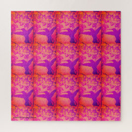 Hummingvögel auf dem Lavendel Pillow