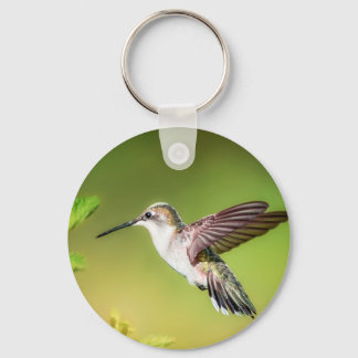 Hummingvogel auf Flug Schlüsselanhänger