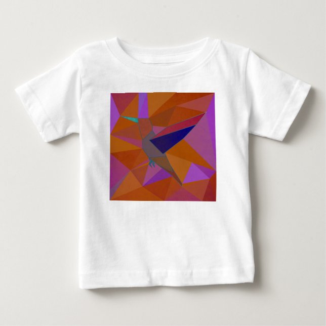 Hummingvogel Baby T-shirt (Vorderseite)