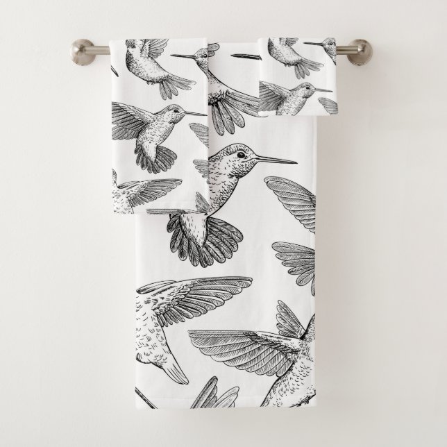 Hummingvögel Badhandtuch Set (Insitu)
