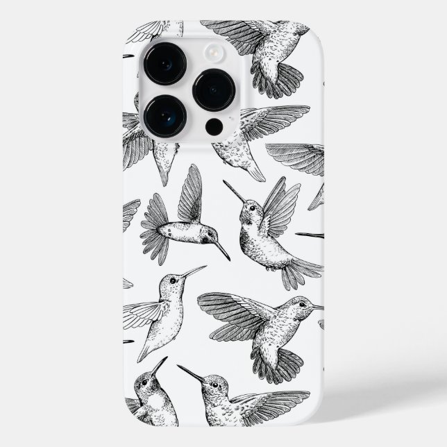 Hummingvögel Case-Mate iPhone 14 Pro Hülle (Rückseite)