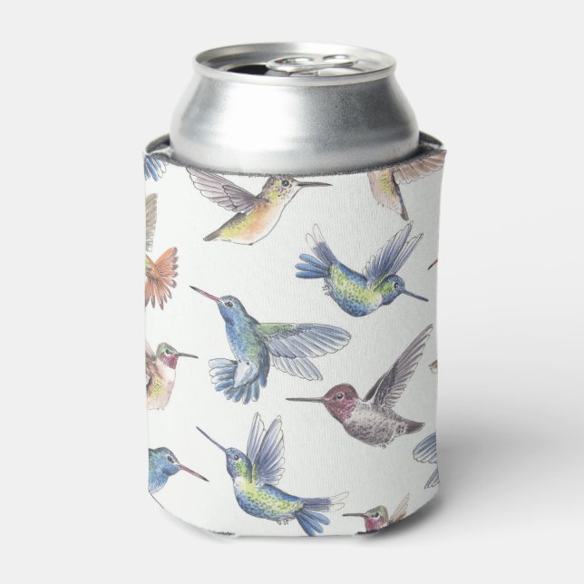 Hummingvögel Dosenkühler (Kanne Vorderseite)