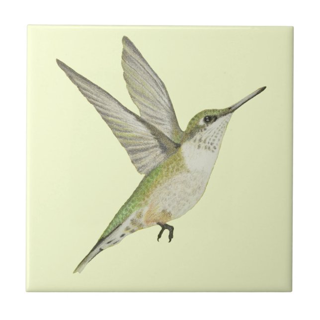 Hummingvogel Fliese (Vorderseite)