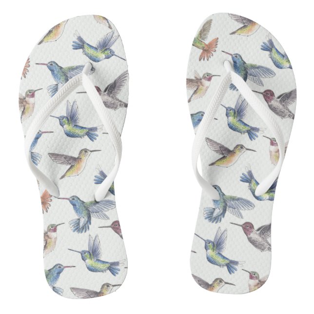 Hummingvögel Flip Flops (Fußbett)