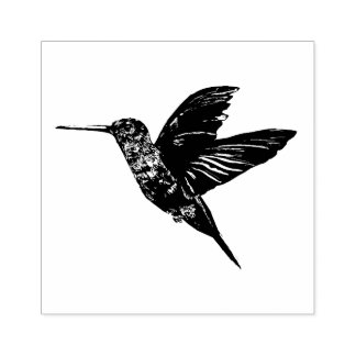 Hummingvogel Gummistempel