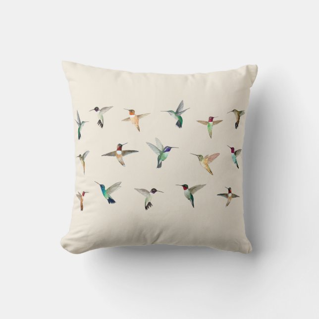 Hummingvögel in Nordamerika  Kissen (Vorderseite)