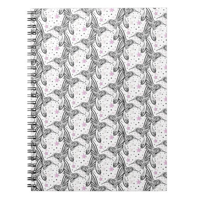 Hummingvögel IV Notizblock (Vorderseite)