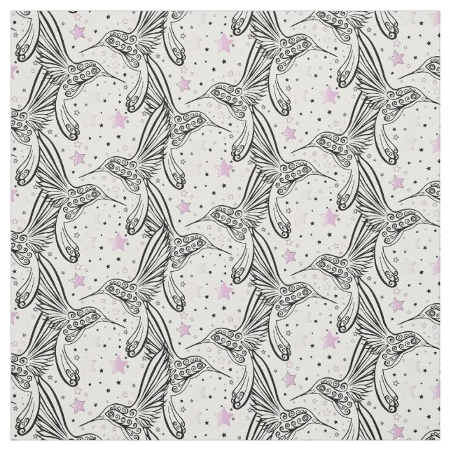 Hummingvögel IV Stoff (Muster)