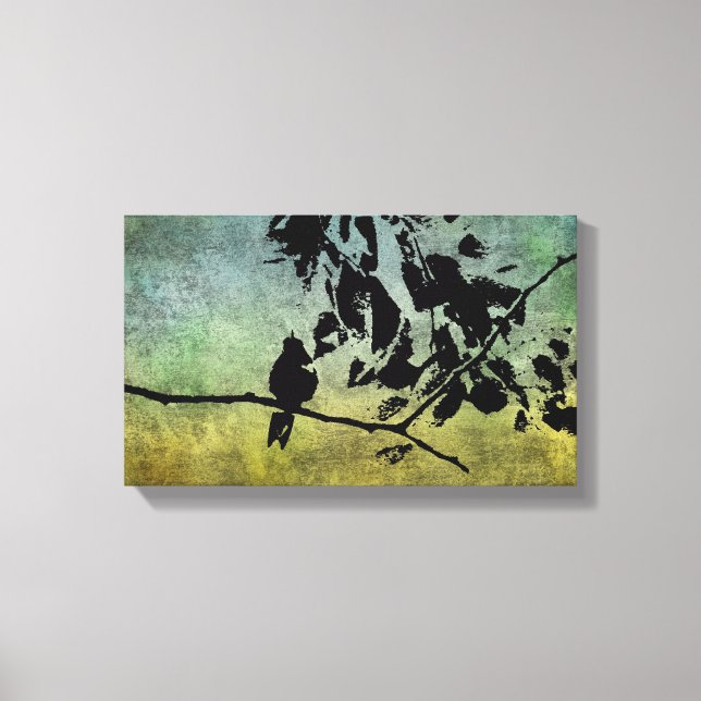 Hummingvogel Leinwanddruck (Vorderseite)