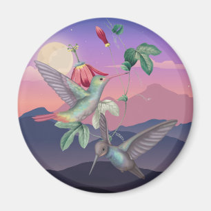Hummingvögel Magnet