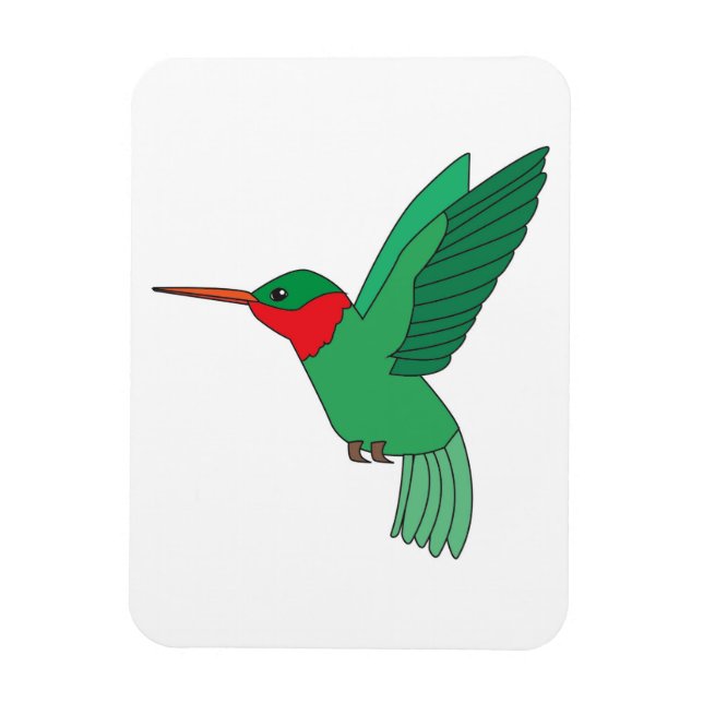 Hummingvogel Magnet (Vertikal)