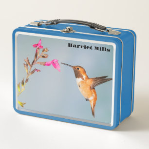 Hummingvogel Metall Brotdose