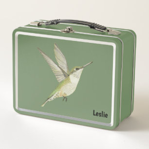 Hummingvogel Metall Brotdose