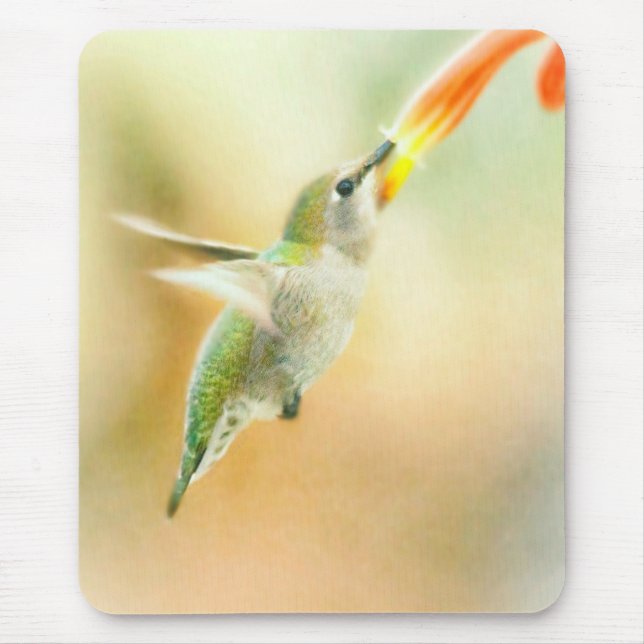 Hummingvogel Mousepad (Vorne)