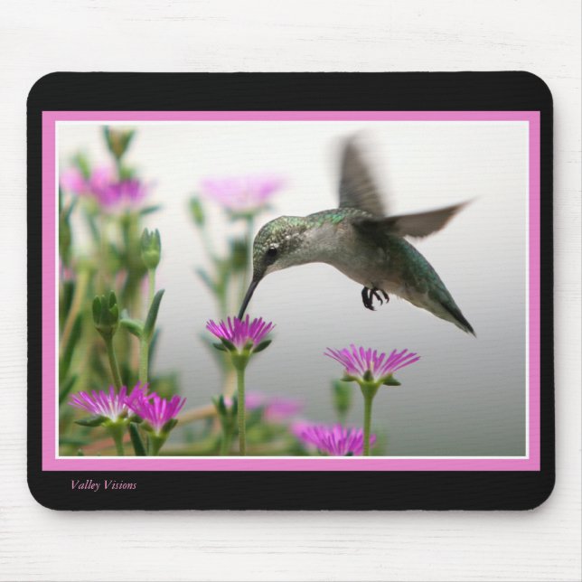 Hummingvogel Mousepad (Vorne)